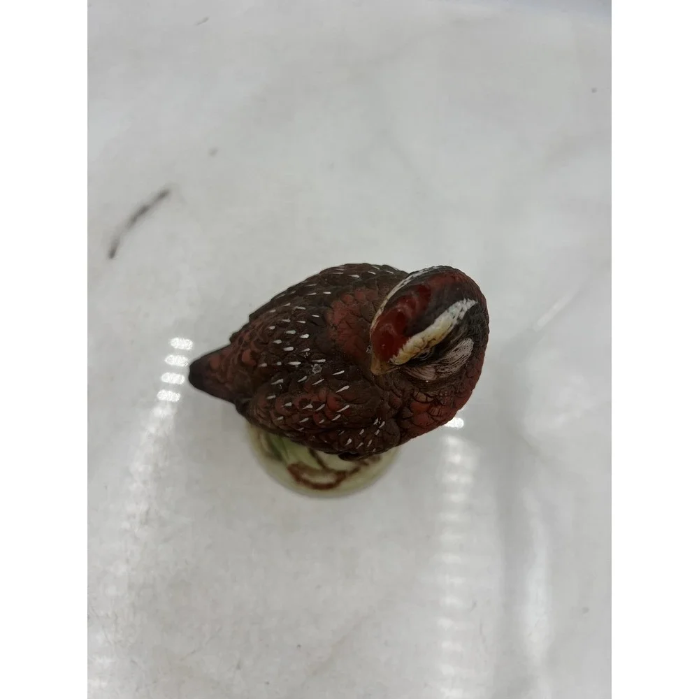 Vintage Napco Bobwhite Quail Figurine Limited Edition Series C-6725 Ceramic